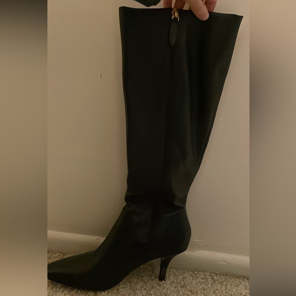 Black Knee-High Boots